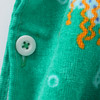 Kinder Badeponcho mit Allover-Print