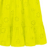Mädchen Kleid mit Lochstickerei