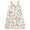Mädchen Kleid mit Allover-Print