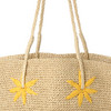 Strandtasche aus strukturiertem Material