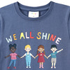 T-shirt voor kinderen met tekstprint
