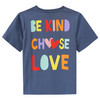 T-shirt voor kinderen met tekstprint