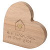 Deko-Aufsteller Herz mit Spruch
