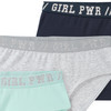 3 Mädchen Pantys mit Bio-Baumwolle