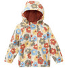 Regenjas voor baby’s met bloemen
