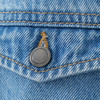 Kinder Jeansjacke mit Buchstaben-Applikation