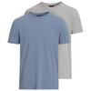 2 heren T-shirts met ronde hals