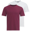 2 heren T-shirts met ronde hals