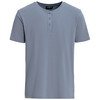 Herren T-Shirt mit Serafino-Ausschnitt 