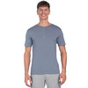 Herren T-Shirt mit Serafino-Ausschnitt 