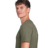 Herren T-Shirt mit Serafino-Ausschnitt 