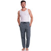 Herren Schlafhose mit Streifen-Muster