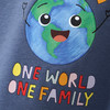 Kinder T-Shirt mit Message-Print