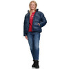 Damen Winterjacke in glänzender Optik