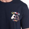 Herren T-Shirt mit Message-Print