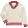 Mädchen Strickpullover im College-Style