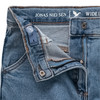 Mädchen Wide-leg Jeans mit verstellbarem Bund