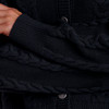 Damen Strickjacke in Flecht-Struktur