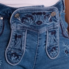 3/4 Damen Trachtenhose mit Stickereien
