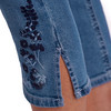 3/4 Damen Trachtenhose mit Stickereien