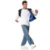 Herren Collegejacke mit Backprint