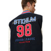 Herren Collegejacke mit Backprint