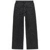 Mädchen Wide-Leg-Jeans mit verstellbarem Bund