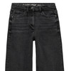 Mädchen Wide-Leg-Jeans mit verstellbarem Bund