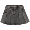 Mädchen Jeansrock mit Falten