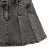Mädchen Jeansrock mit Falten