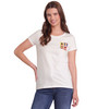 Damen T-Shirt mit Message-Print