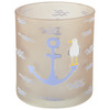 Windlicht mit maritimem Motiv