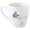 Tasse mit Segelboot-Print
