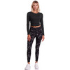 Damen Sport-Langarmshirt unifarben