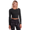 Damen Sport-Langarmshirt unifarben