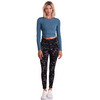 Damen Sport-Langarmshirt unifarben