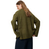 Damen Strickpullover mit V-Ausschnitt
