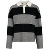 Damen Strickpullover mit Blockstreifen