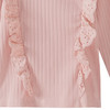 Baby shirt met lange mouwen en ribstructuur