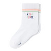 2 Paar Mädchen Tennissocken mit Kita-Motiv