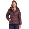 Damen Soft-Daunenjacke mit Kapuze