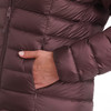 Damen Soft-Daunenmantel mit Kapuze