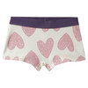 5 meisjespanty's met geribbelde structuur
