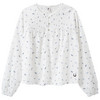 Mädchen Bluse mit Pferde-Allover