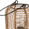 LED-Lampe in Rattan-Optik