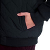 Herren Steppjacke mit Strickärmeln