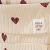 Newborn Set mit Wickelbody, Hose und Mütze