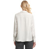 Damesblouse in glanzende look