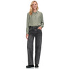Damesblouse in glanzende look