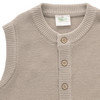 Jungen Woll-Strickweste mit Knopfleiste